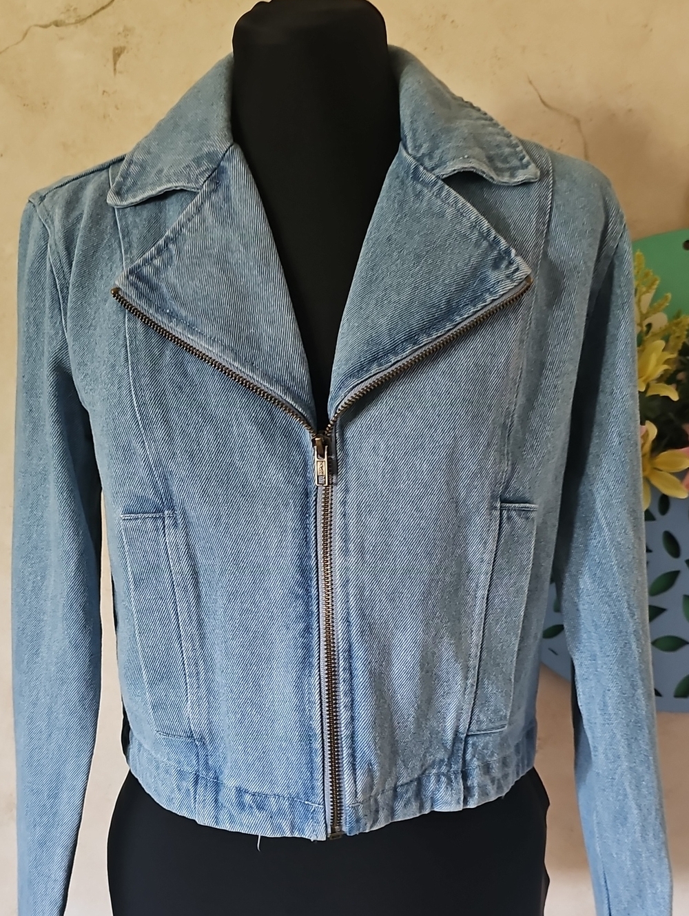 Sonoma Blue Denim Jean Jacket Women's Size Small